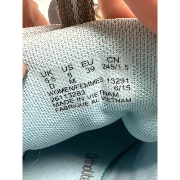 Clarks Outlay Hiking Boots Women’s 8 EU 39 Brown Leather Textile Outdoor Trail - Picture 2 of 10